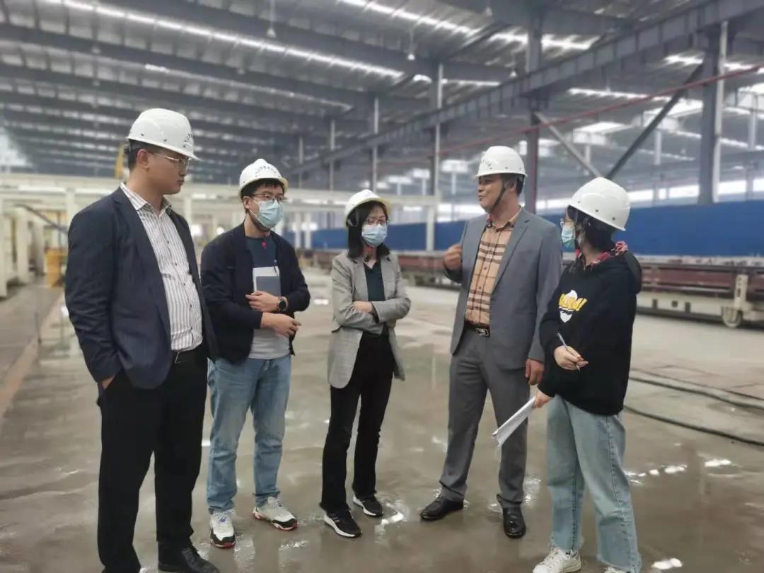 武漢設(shè)計(jì)院蒞臨飛山奇新材考察調(diào)研 武漢設(shè)計(jì)院蒞臨飛山奇新材考察調(diào)研